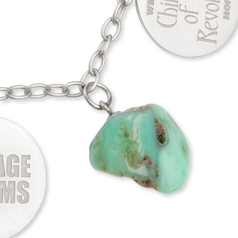 Raf Simons RAF SIMONS MEDAILLONS BRACELET - PINK outlook