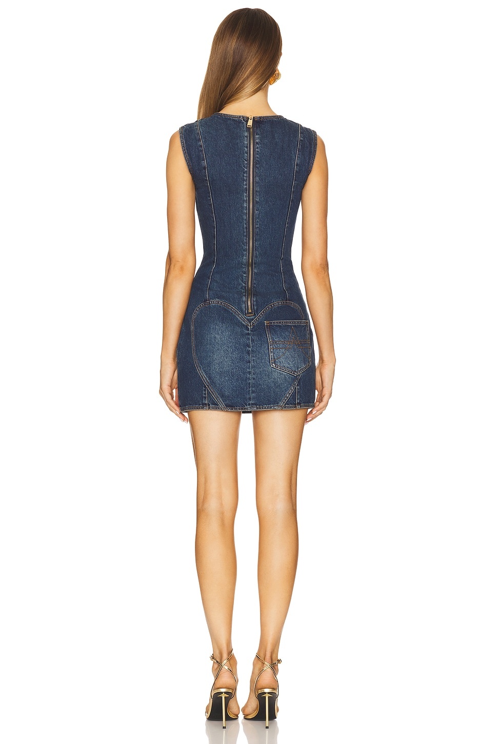 Crystal Cut Out Mini Dress - 3