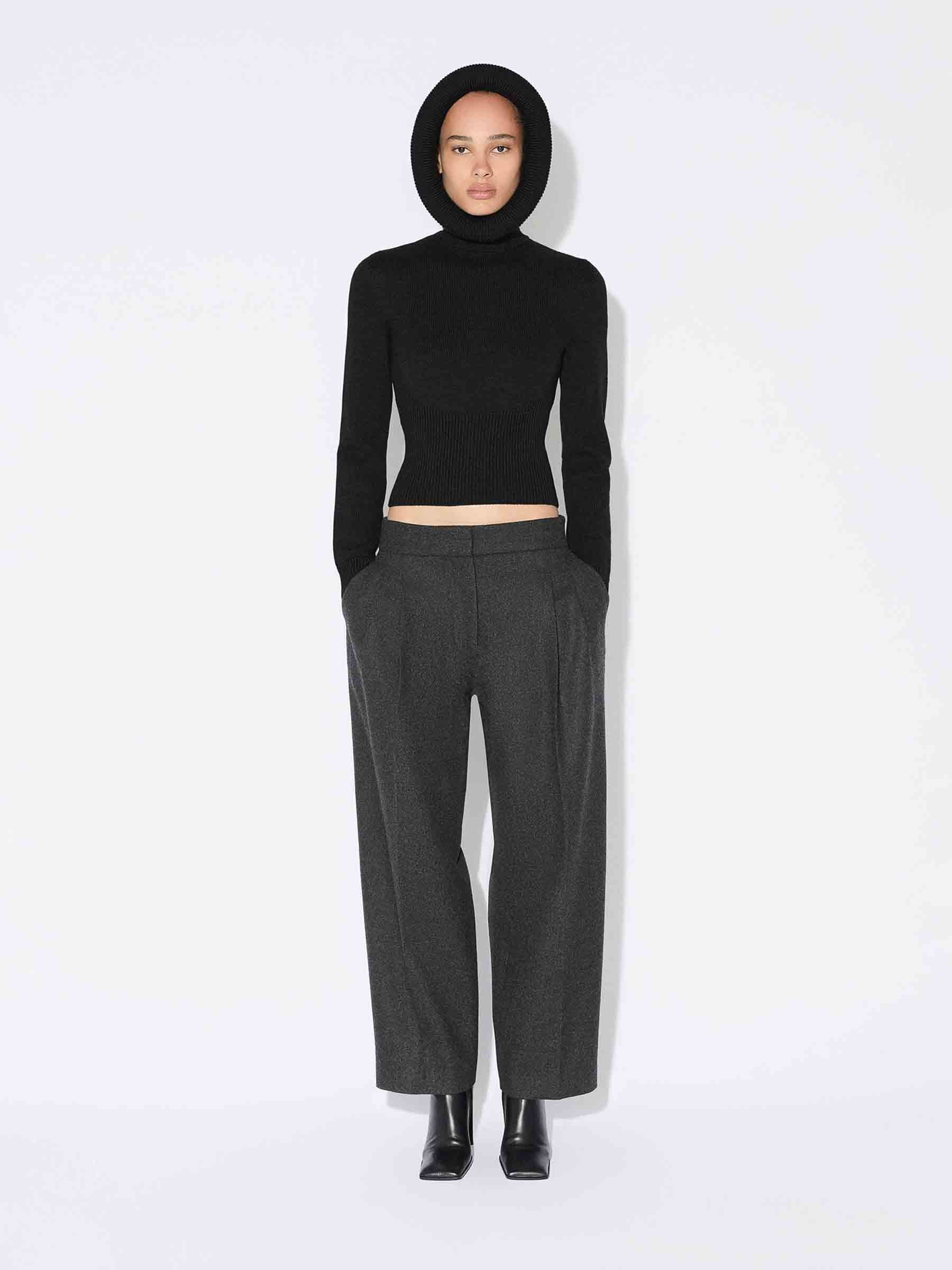 FLANNEL DRESS TROUSERS - 2
