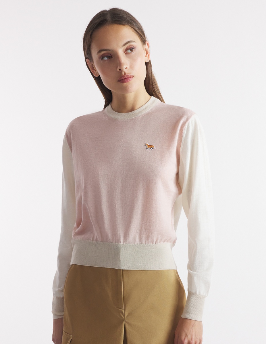 BABY FOX PATCH COLOR BLOCK JUMPER - 3
