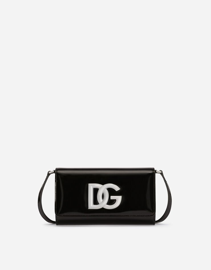 Polished calfskin 3.5 clutch - 1