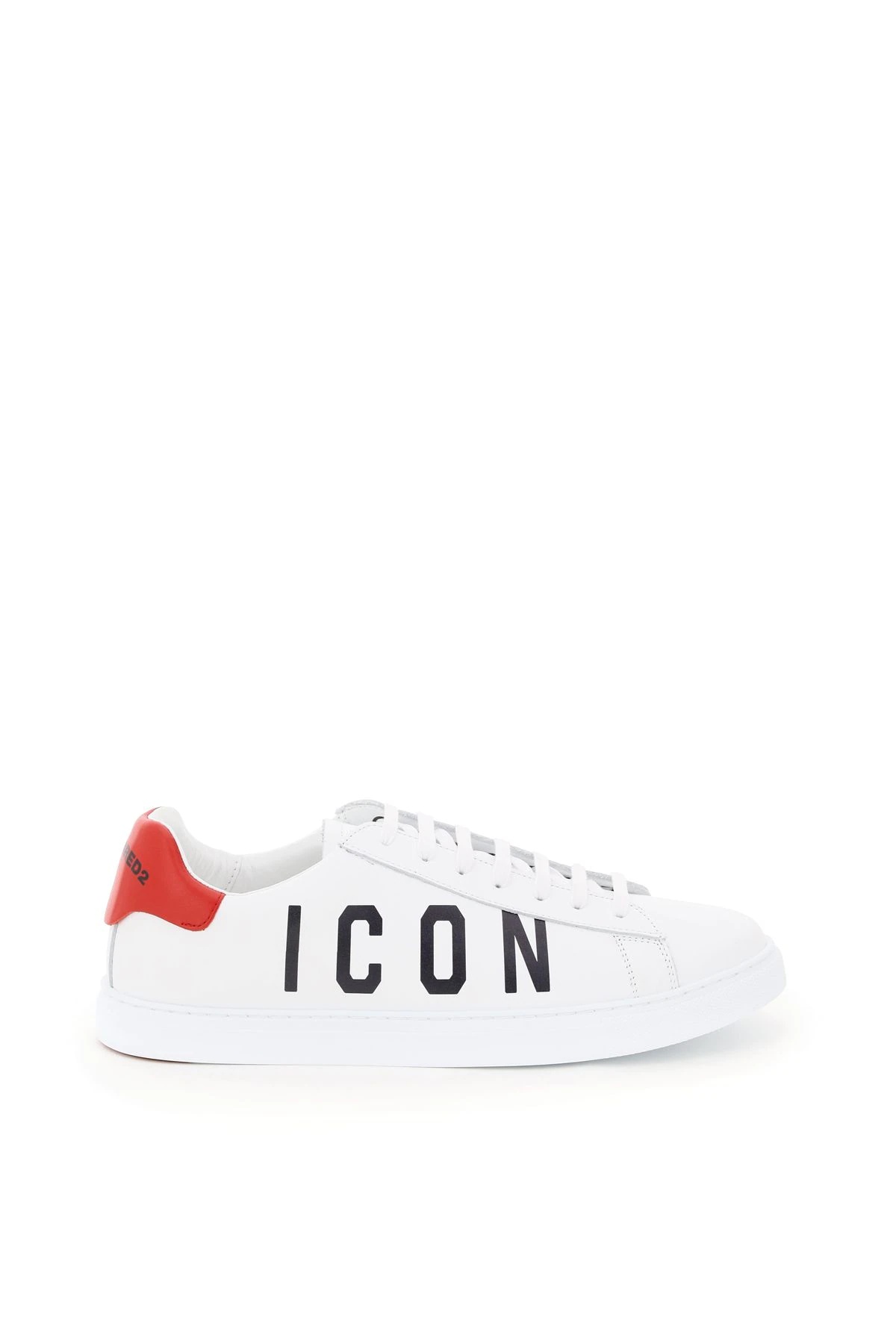 NEW TENNIS LEATHER SNEAKERS ICON LOGO - 1