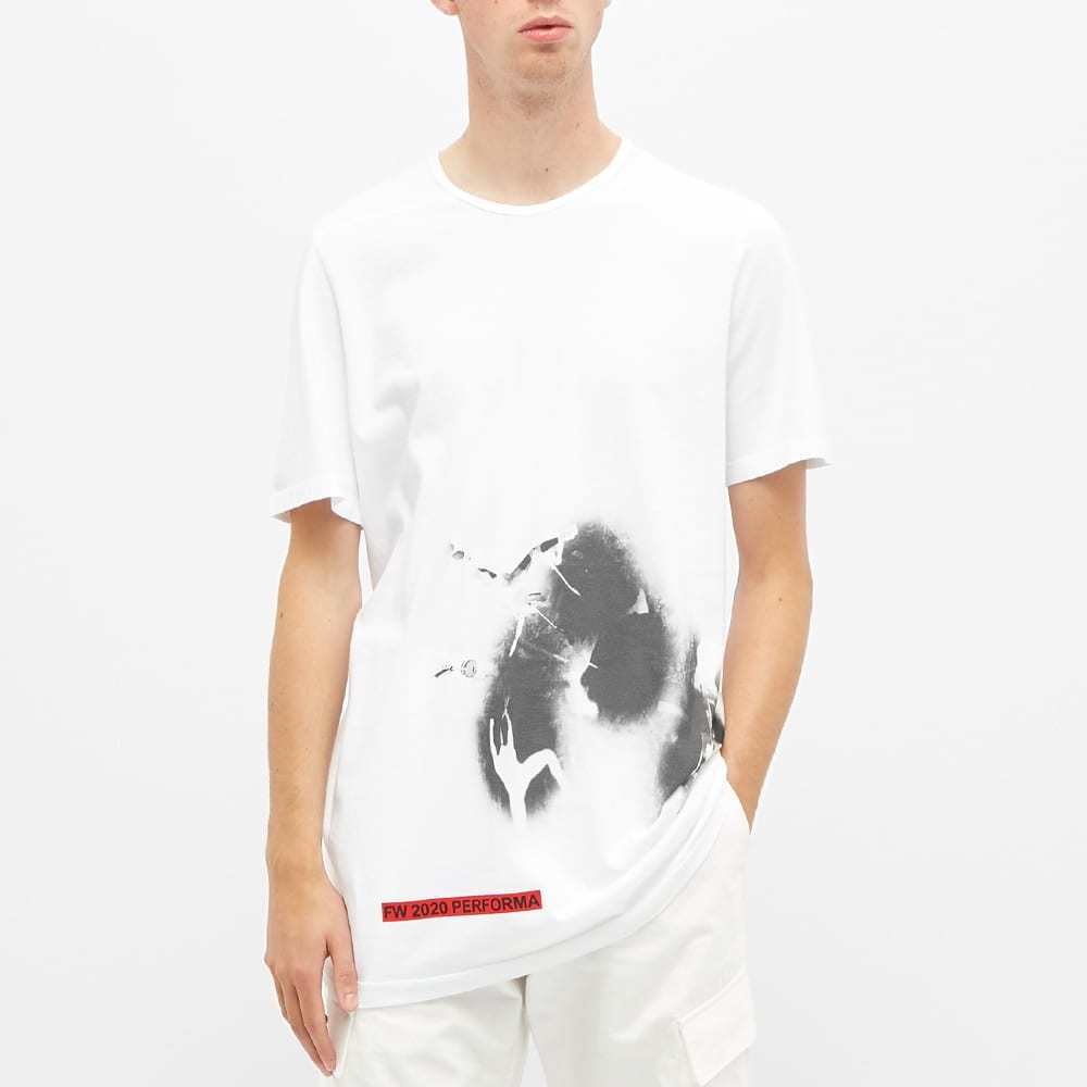 Rick Owens DRKSHDW Lightweight Band Print Level Tee - 5