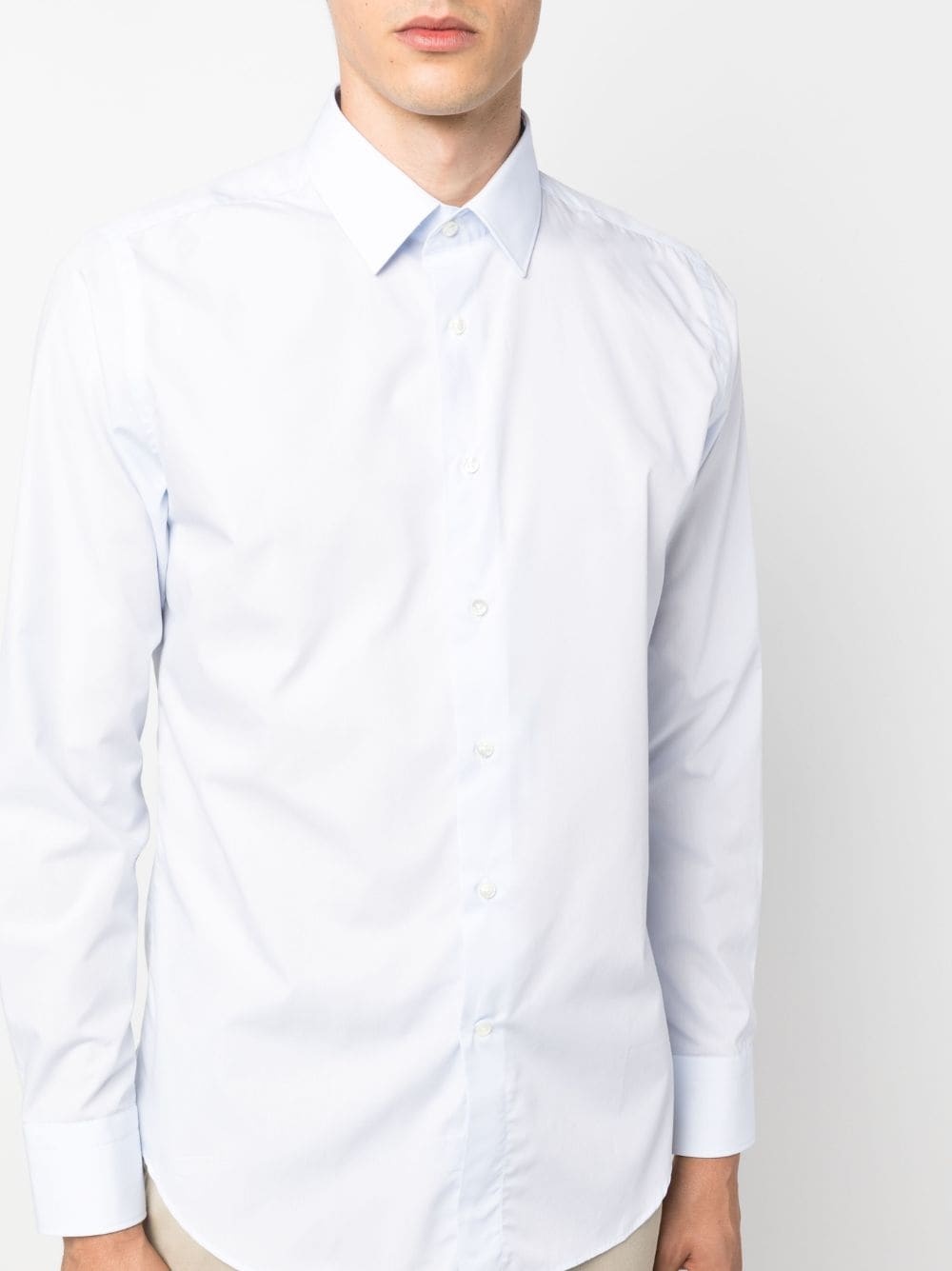 long-sleeve cotton shirt - 5
