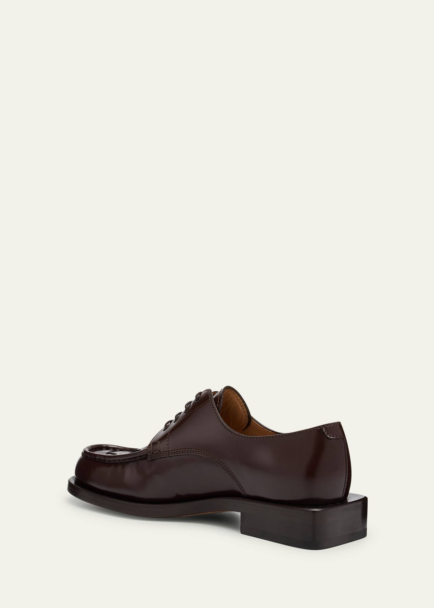 Men's Les Derbies Tressees Calfskin Derby Shoes - 4