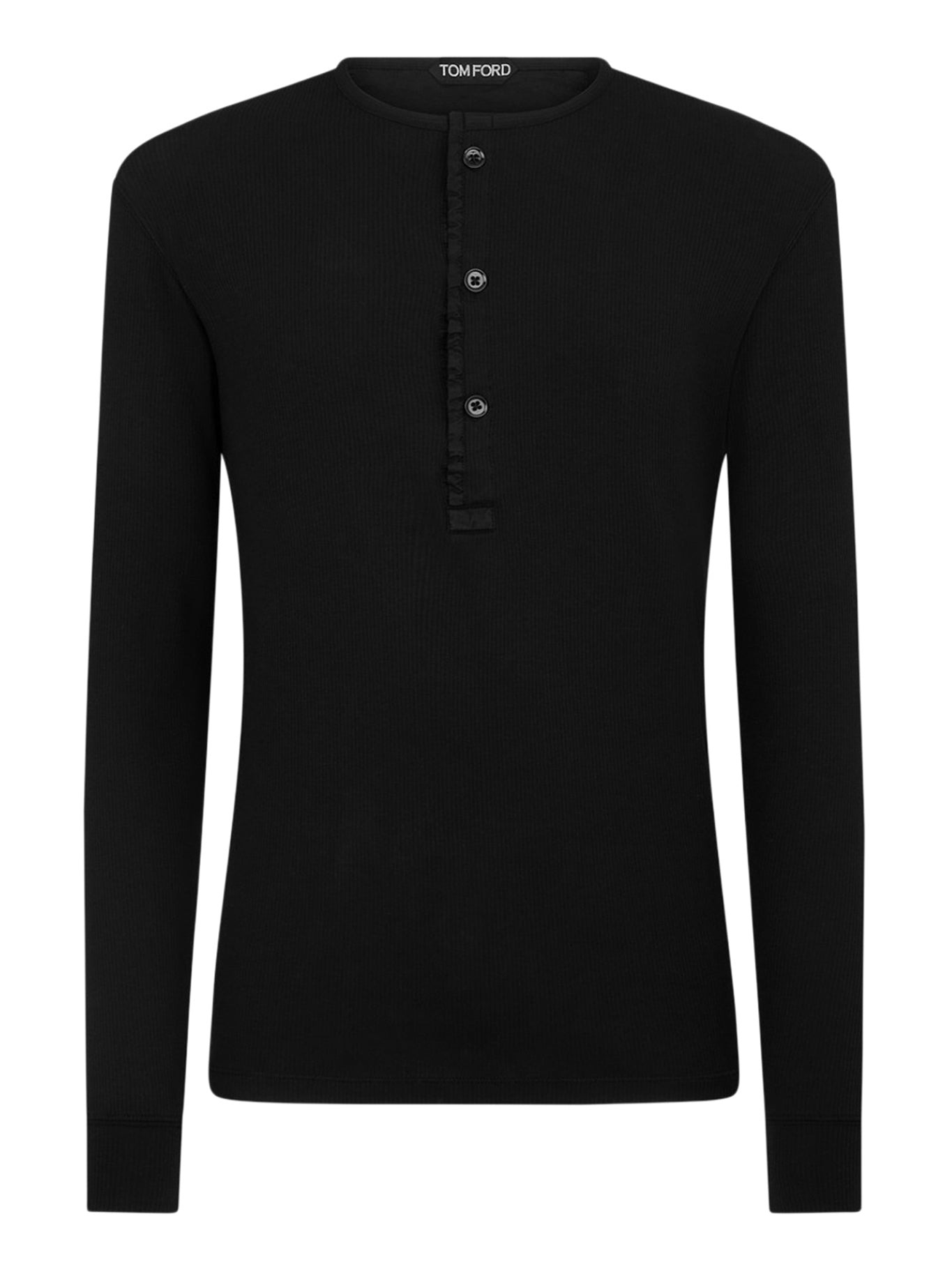 HENLEY COTTON T-SHIRT - 2