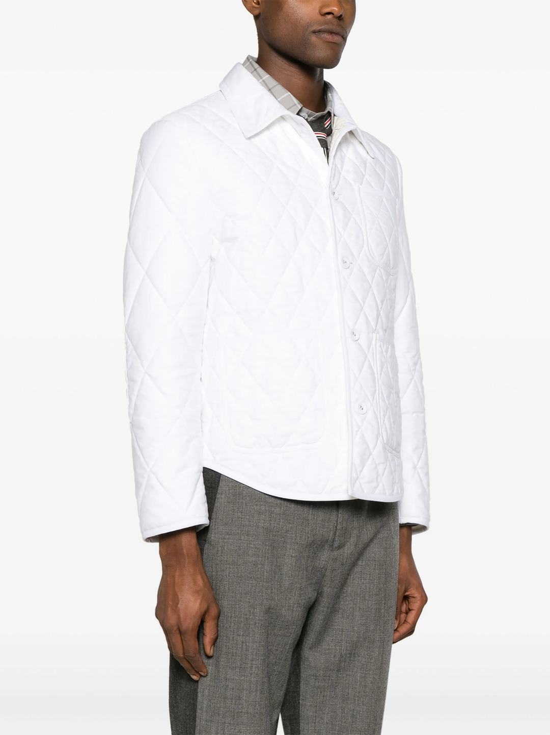 Quilted Down Shirt Jacket - 3