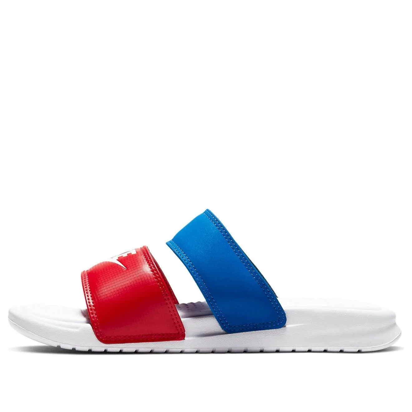 (WMNS) Nike Benassi Duo Ultra Slide 'University Red Game Royal' 819717-110 - 1