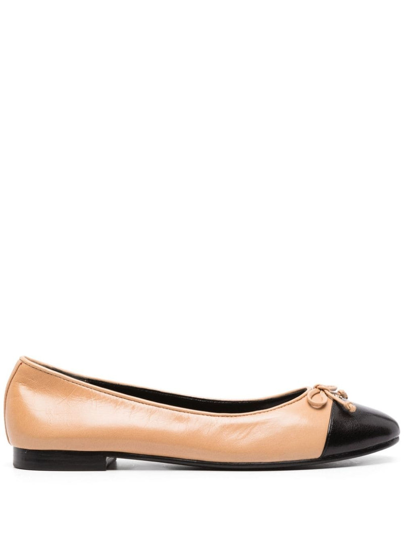 cap-toe ballerina shoes 1