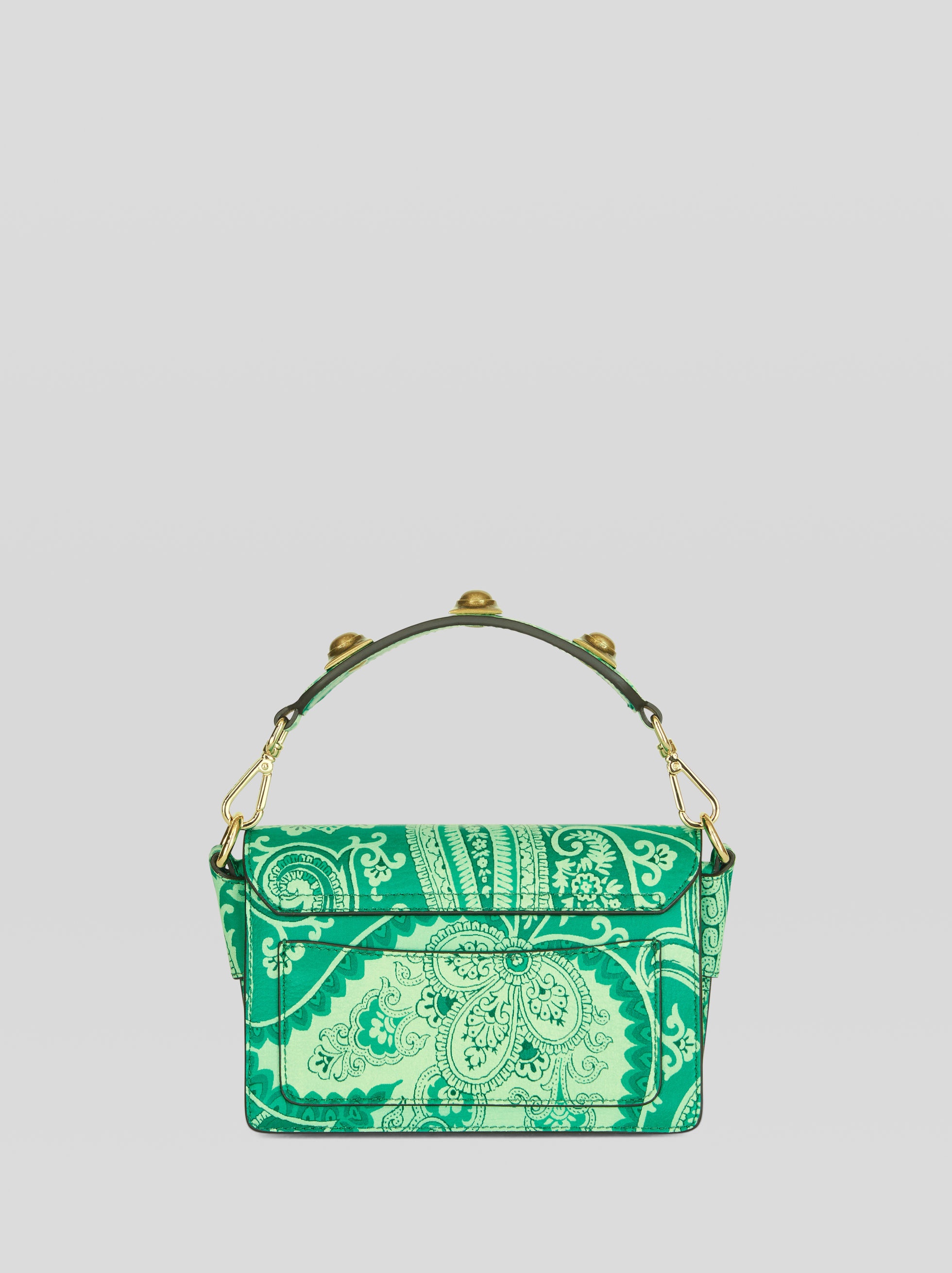 CROWN ME LIQUID PAISLEY HANDBAG - 3