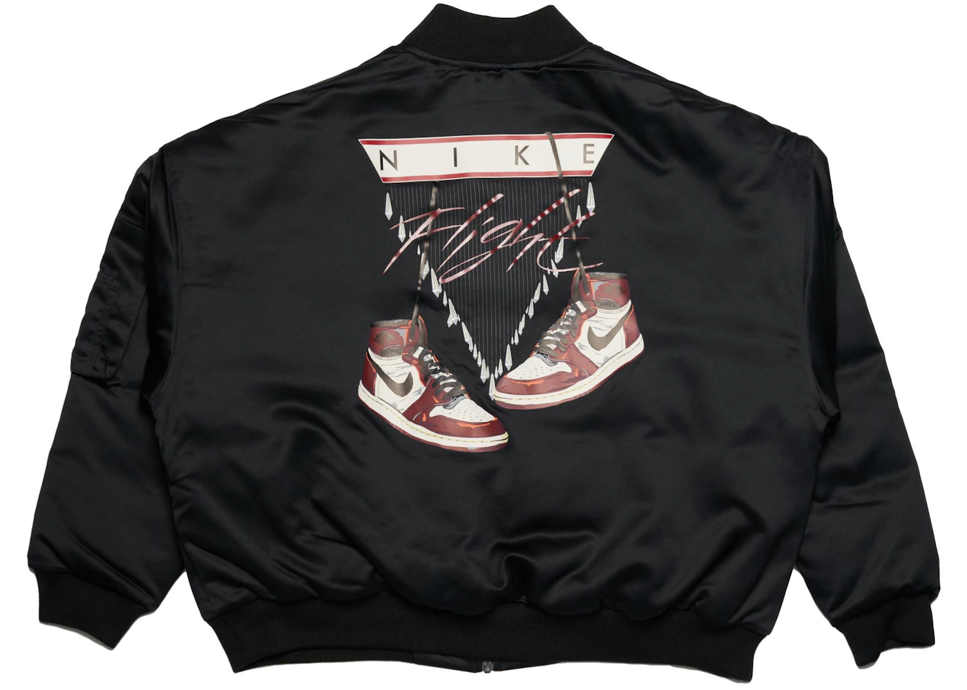 Jordan Air Flight Renegade Jacket Black - 2