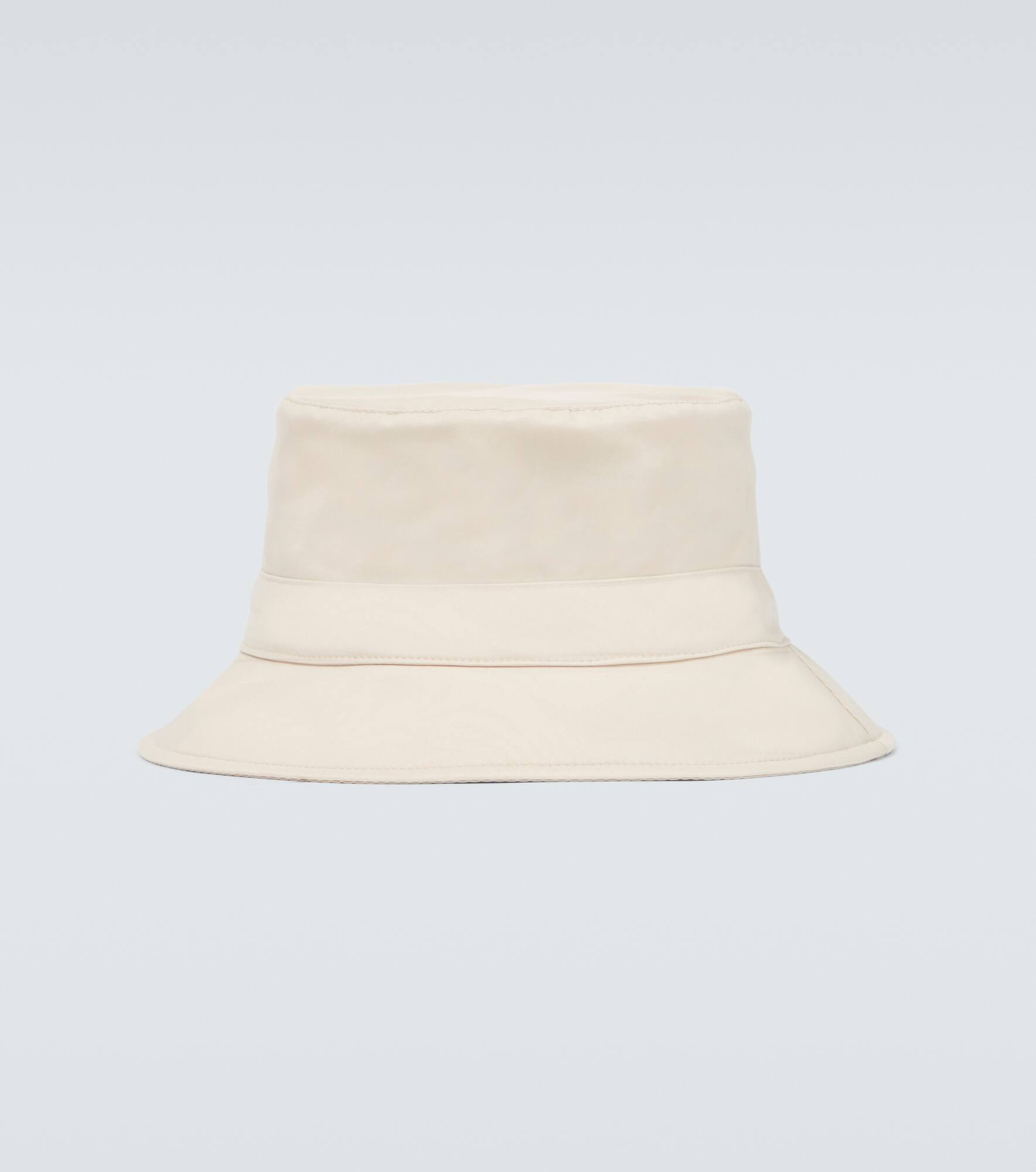 Drawstring bucket hat - 1