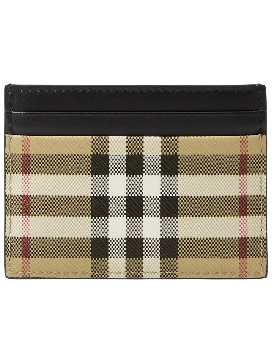 Burberry Men Card Holder "Check" - 1