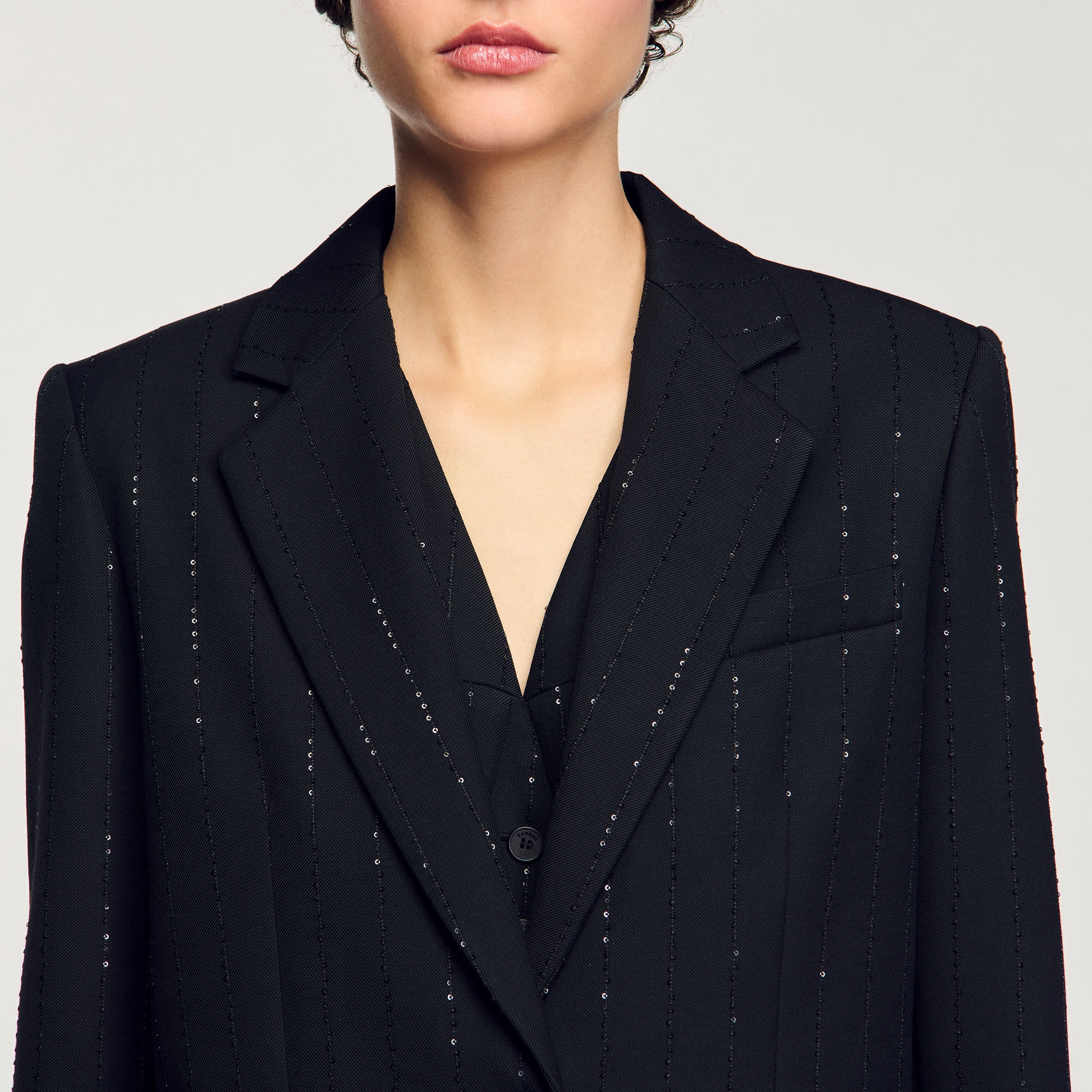 SEQUINNED SUIT JACKET - 3