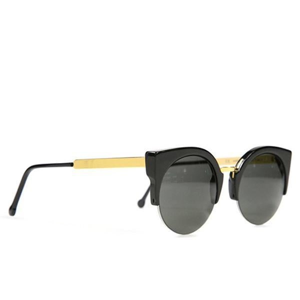 RETROSUPERFUTURE LUCIA FRANCIS SUNGLASSES - BLACK - 2