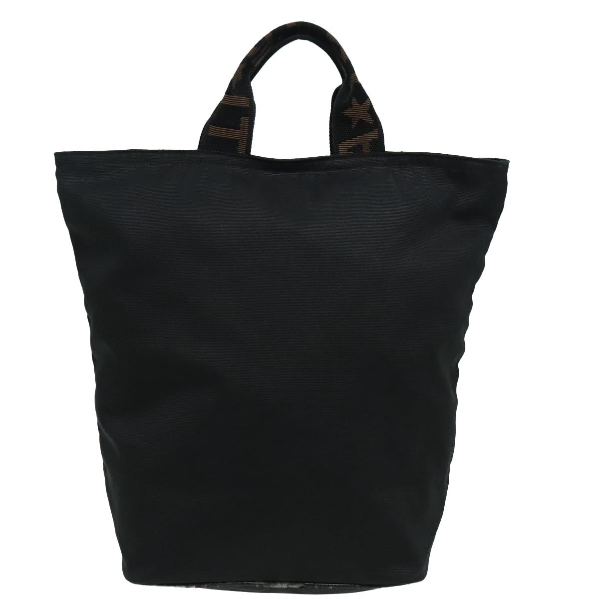 FENDI Hand Bag Nylon Black - 2