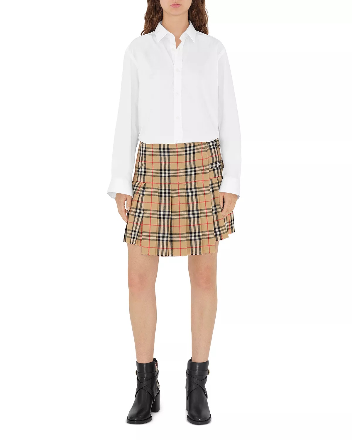Zoe Plaid Skirt - 2