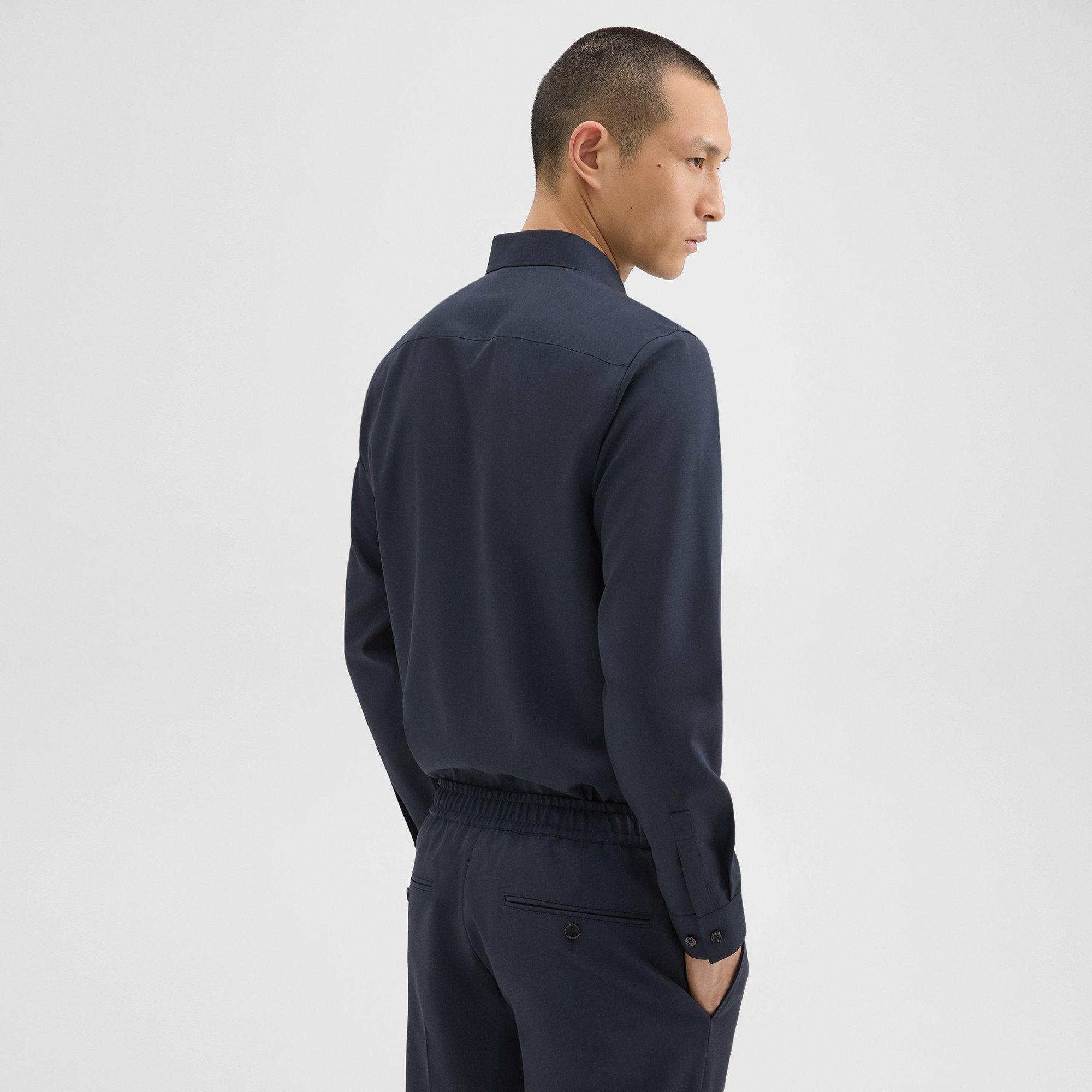 Hugh Shirt in Virgin Wool - 4