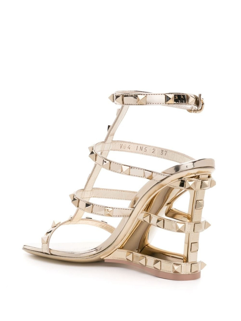 110mm Rockstud caged-straps sandals 3