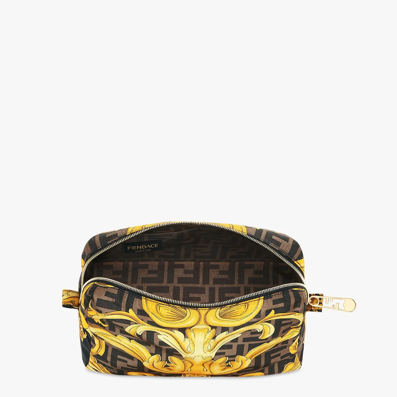Fendace Multicolor nylon  toiletry case 3