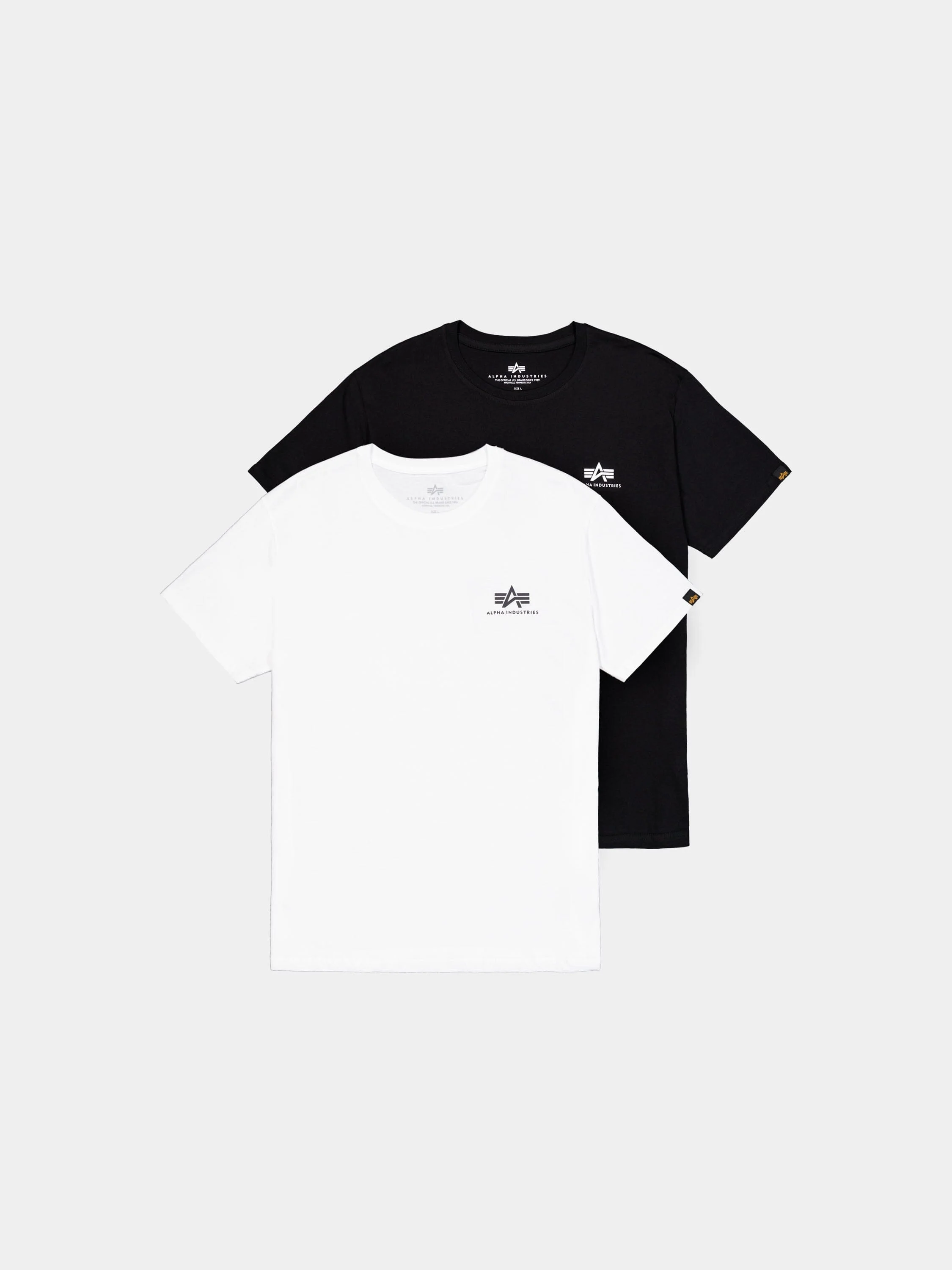 BASIC SMALL LOGO T-SHIRT 2 PACK - 1