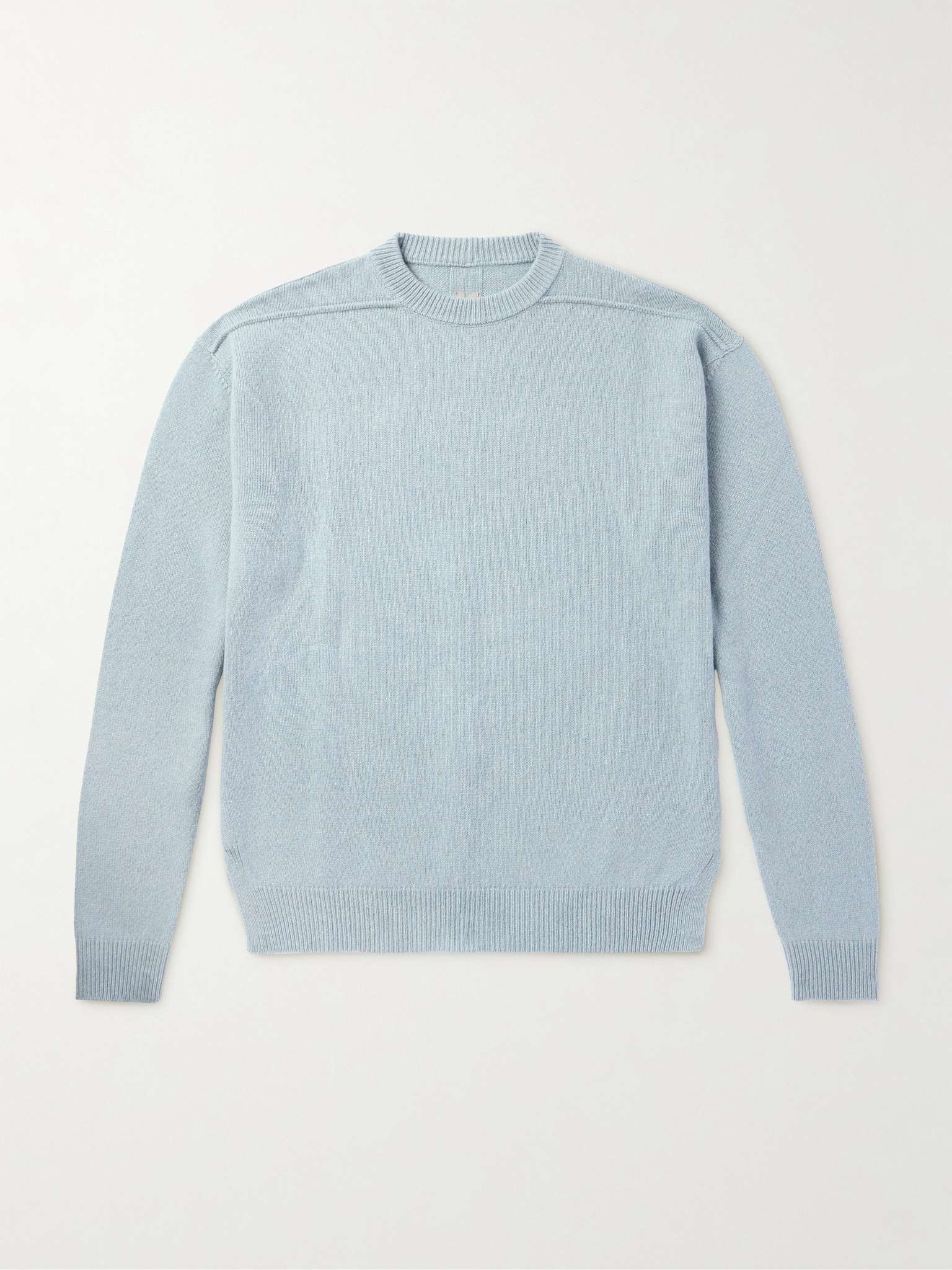 Boiled Cashmere and Wool-Blend Sweater - 1