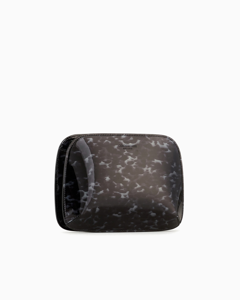 GIORGIO ARMANI LA PRIMA CLUTCH WITH A TORTOISESHELL PRINT outlook