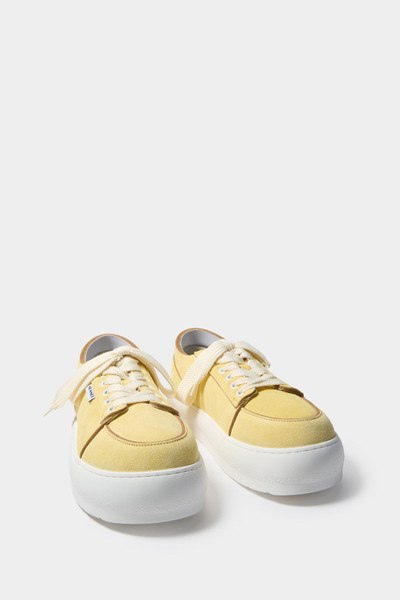 SUNNEI DREAMY SHOES / suede / light yellow outlook