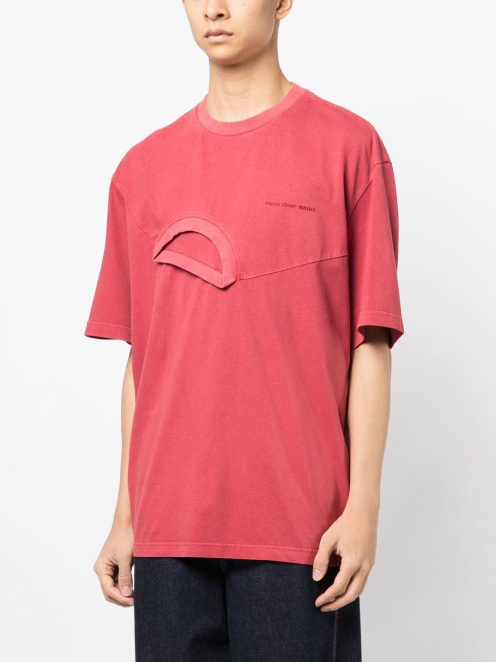 logo-print cotton T-shirt - 3