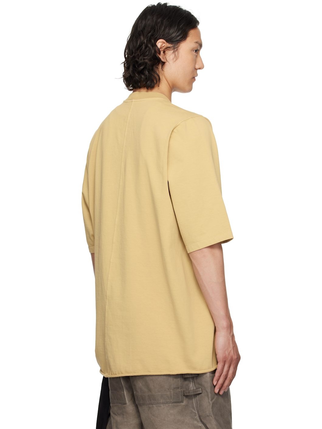 Beige Hollywood Jumbo SS T-shirt - 3