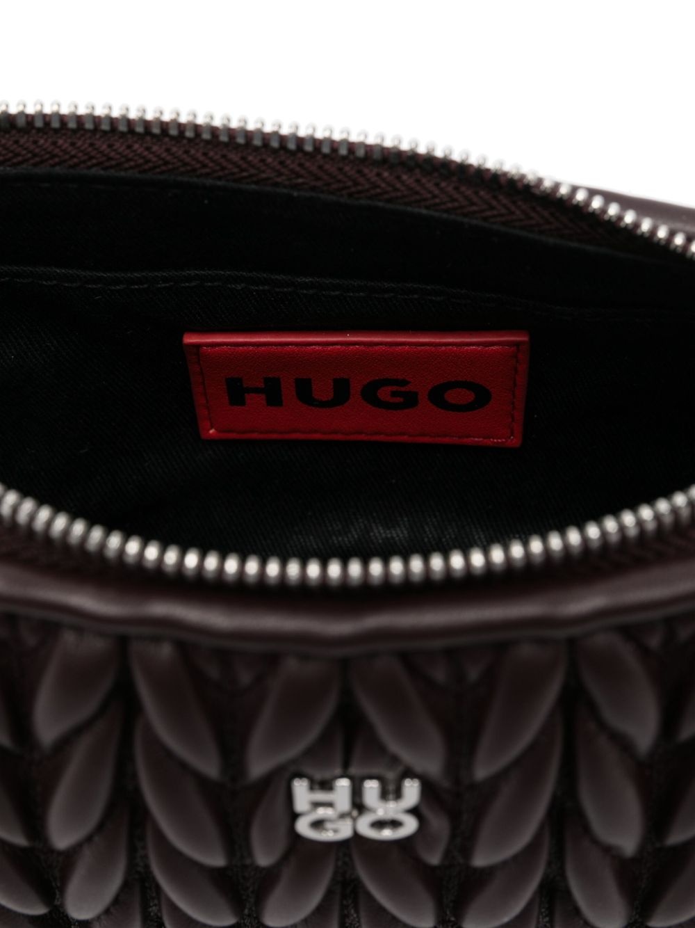 logo-plaque shoulder bag - 4