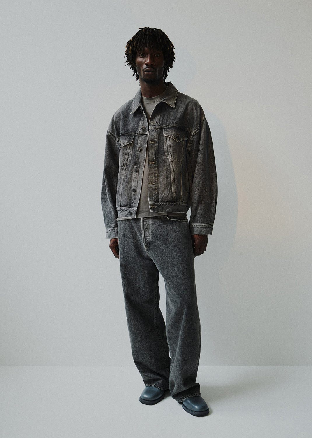 STEFANO JEAN JACKET IN FRESH - 2