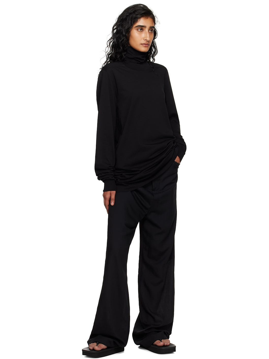 Black Concordians Surf Turtleneck - 4