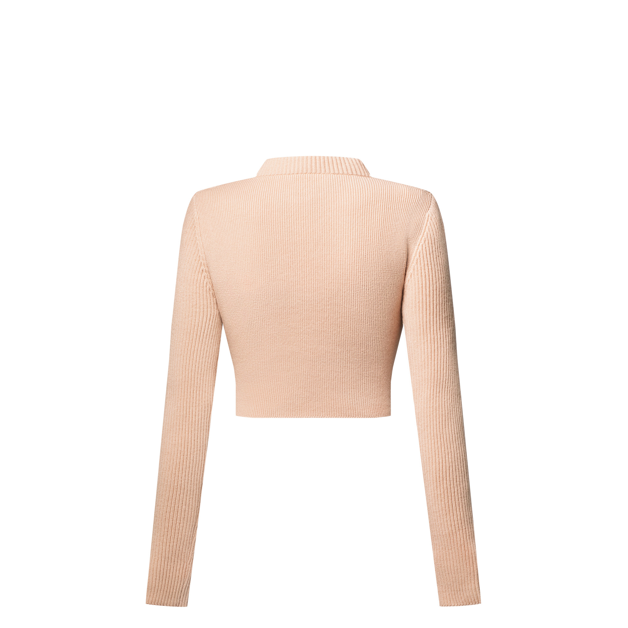 Belted Cropped Pullover - 3