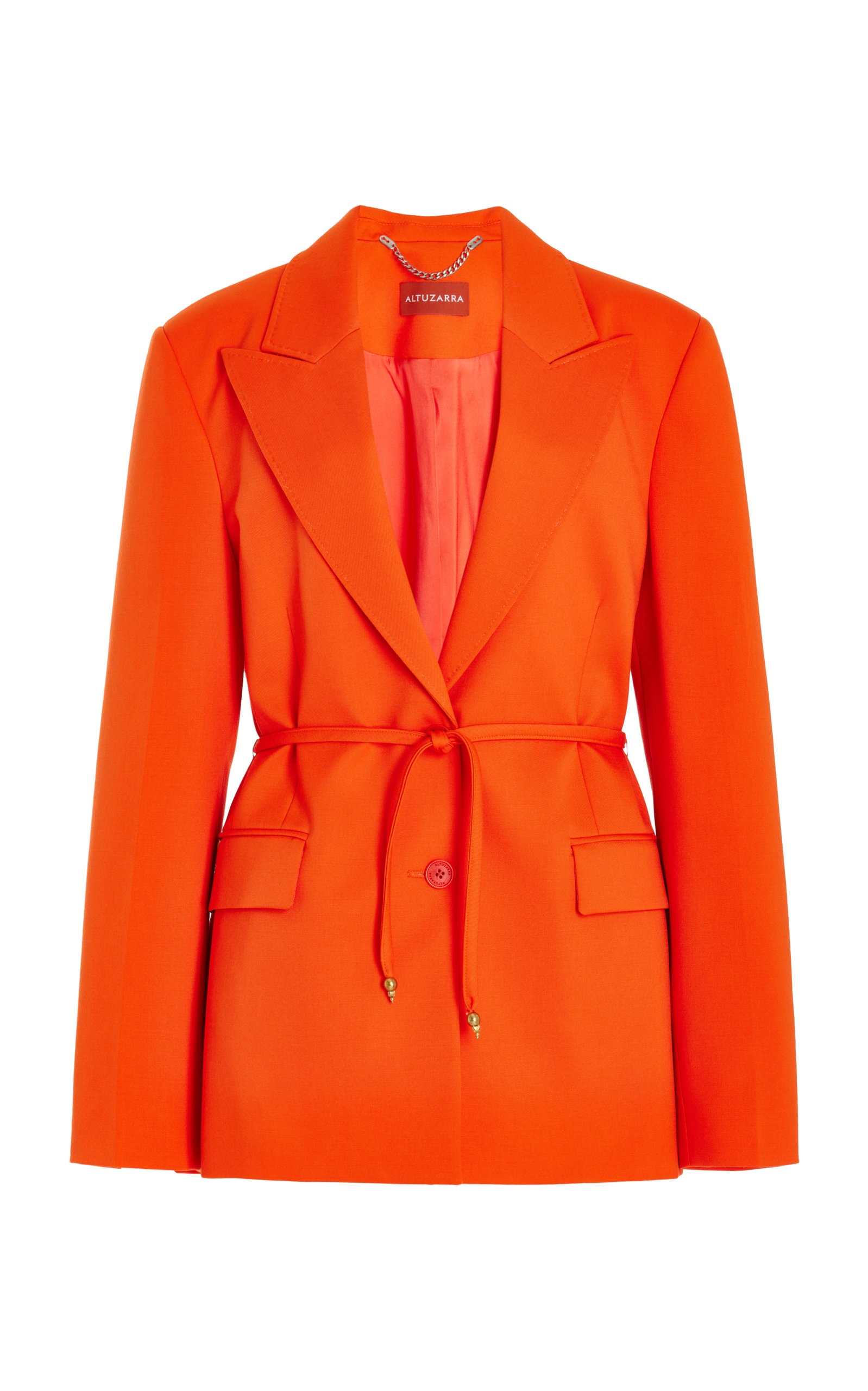 Arbor Stretch Wool Blazer red - 1