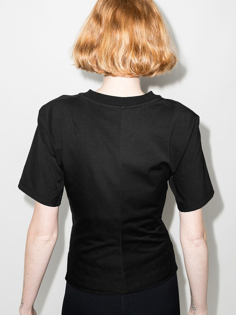 jersey-knit corset T-shirt 3