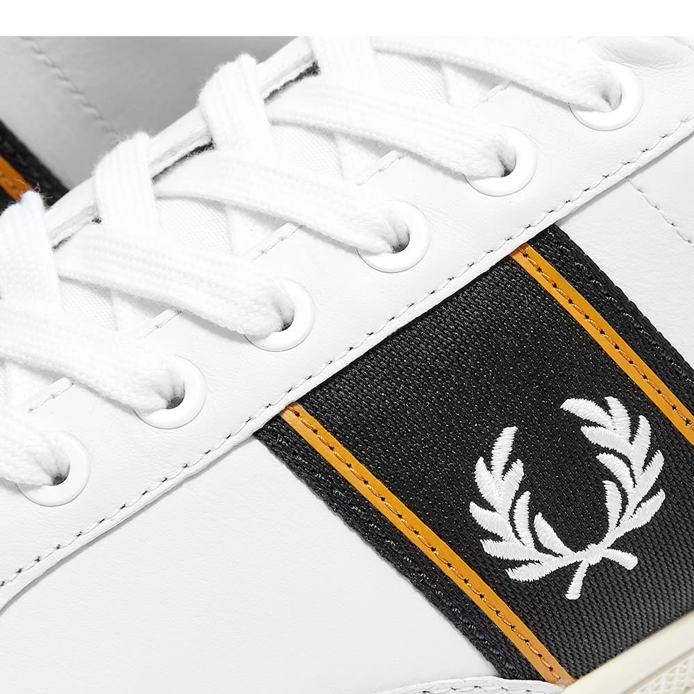 Fred Perry Authentic B3 Leather Taped Sneaker - 4