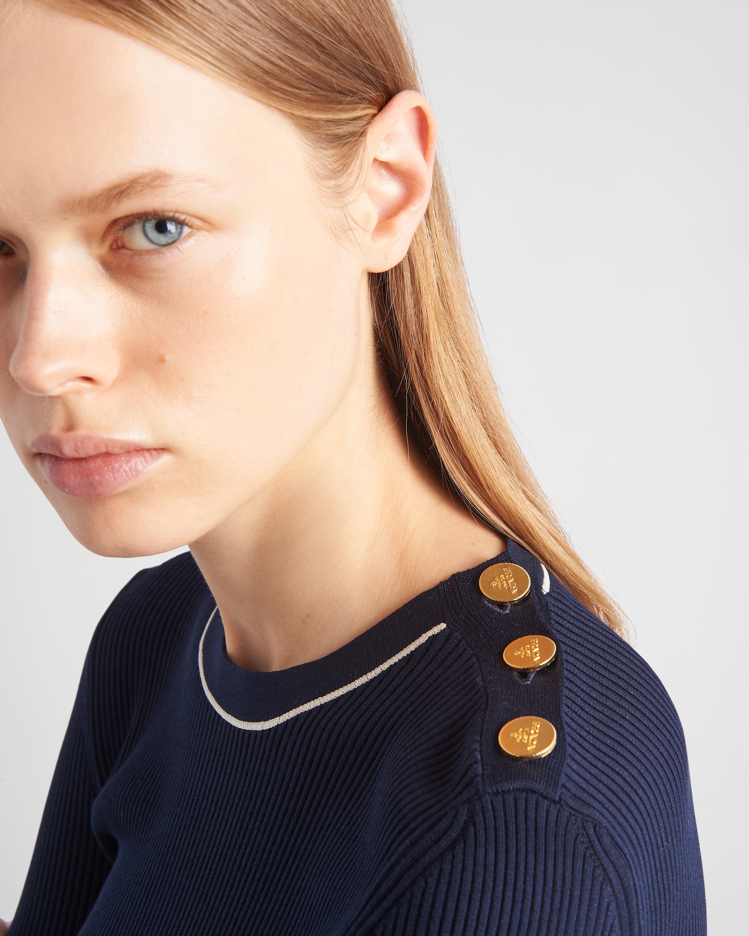 Silk crew-neck sweater - 3