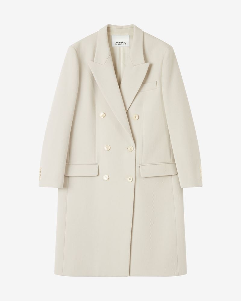 FANTINE LONG COTTON COAT - 1