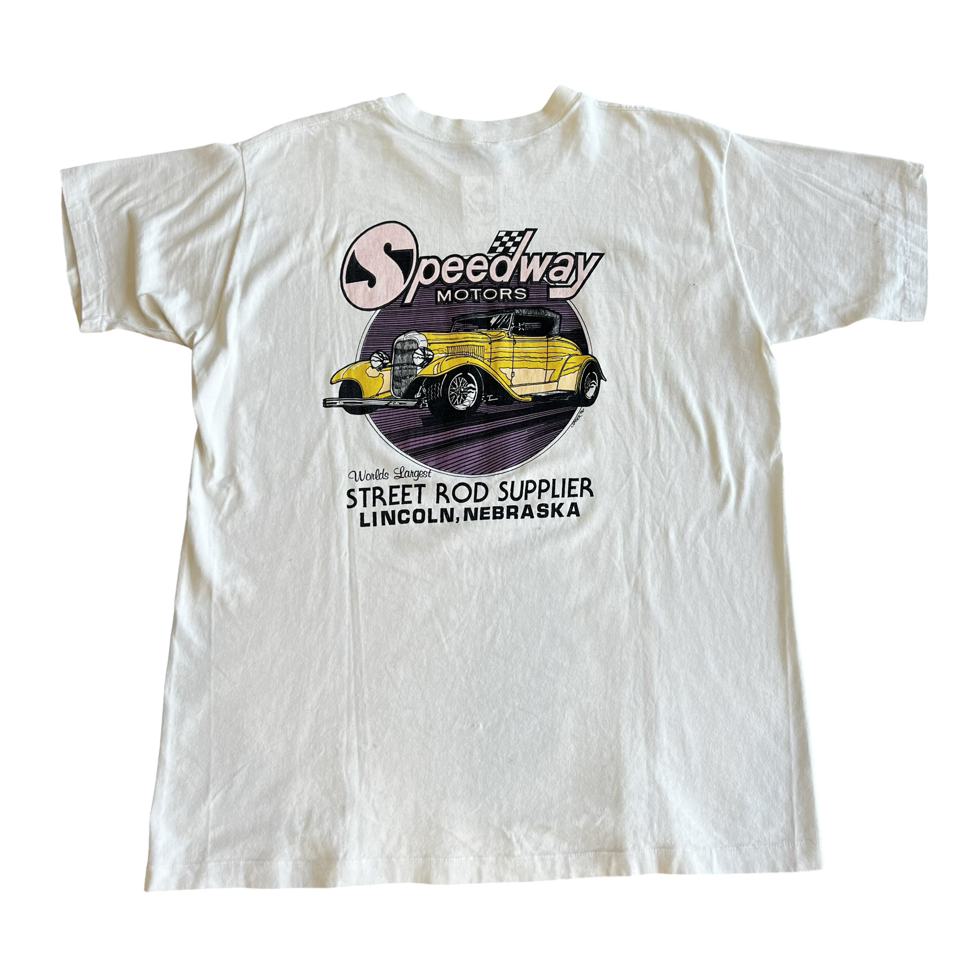 Final Blow - Vintage 70s Tulsa Street Rod Car T-Shirt SZ L - 7