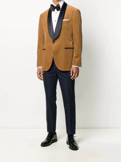 Brunello Cucinelli contrasting lapel dinner suit outlook