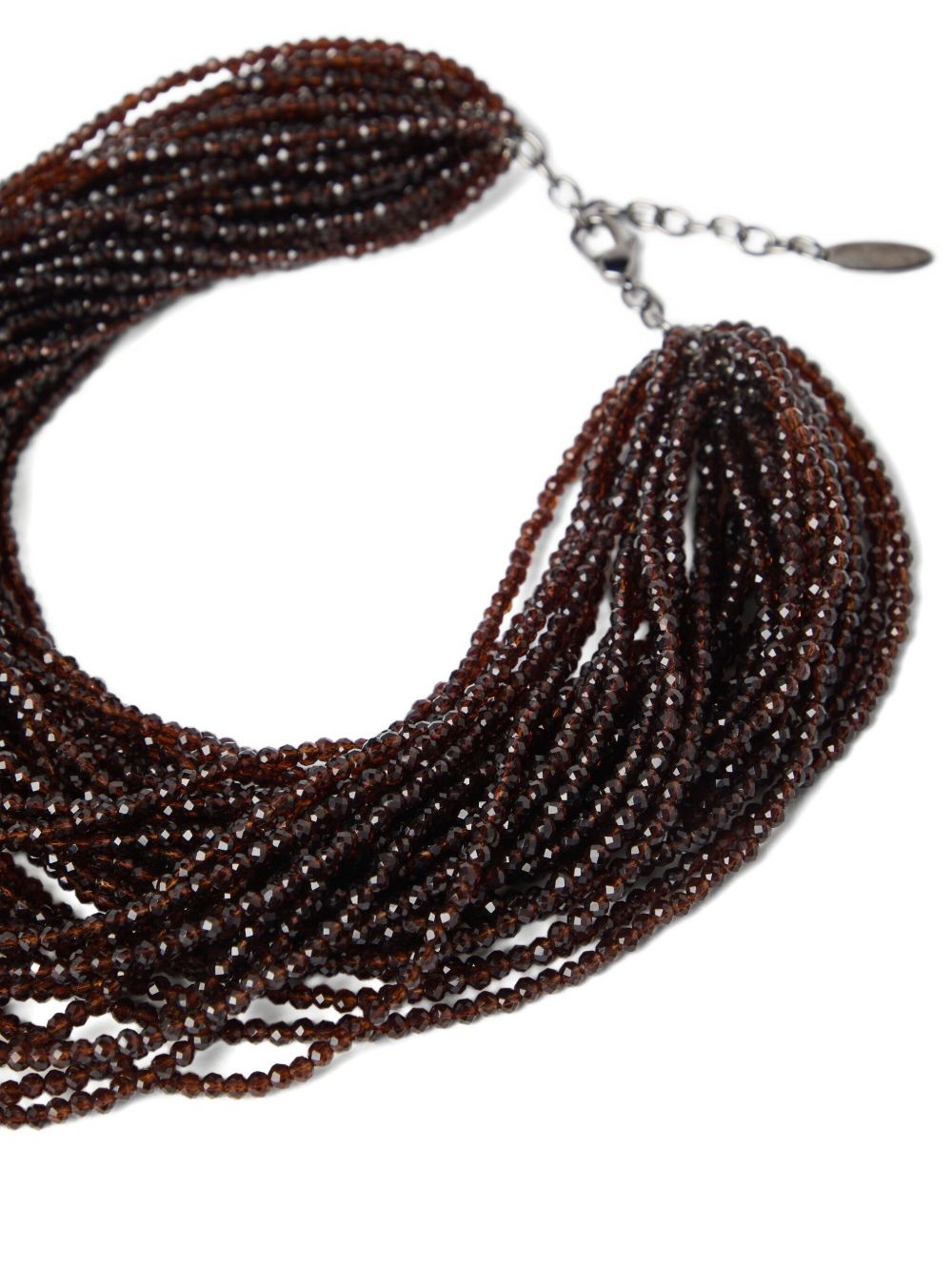 multi-strand beaded necklace - 4