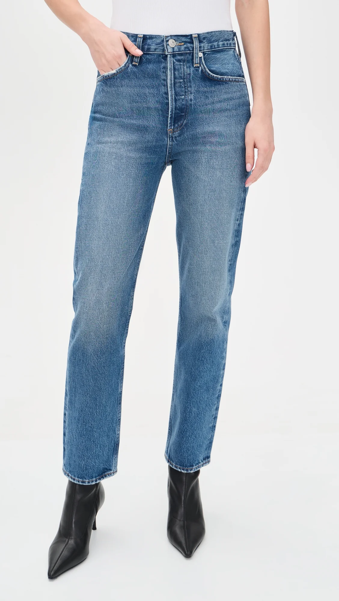 Blaine Vintage Straight Jeans - 1