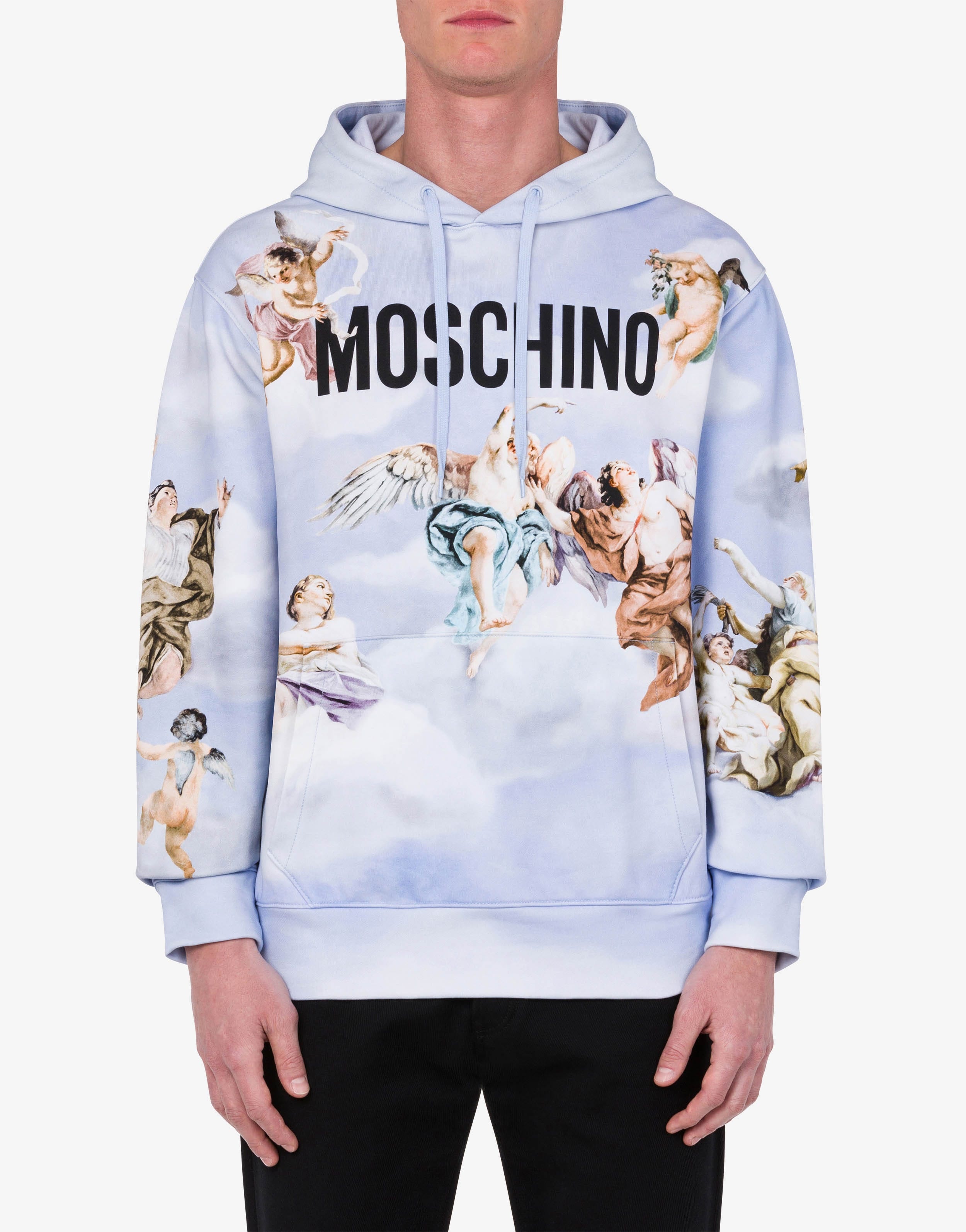 FRESCO PRINT COTTON SWEATSHIRT - 2
