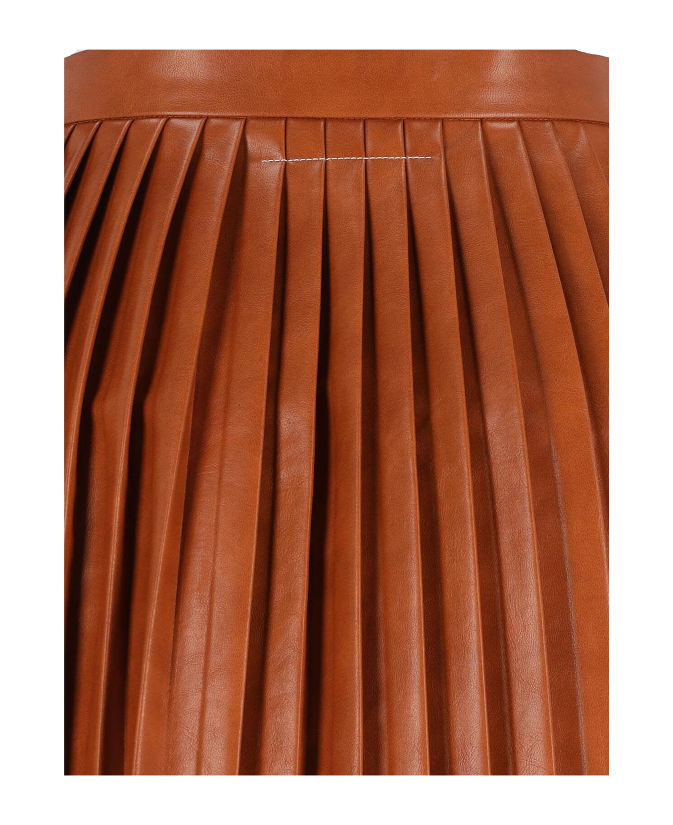 Pleated Midi Skirt - 4
