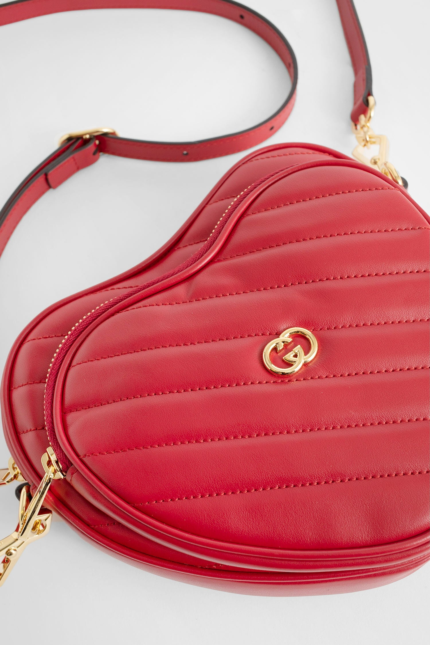 GUCCI WOMAN RED TOP HANDLE BAGS - 4