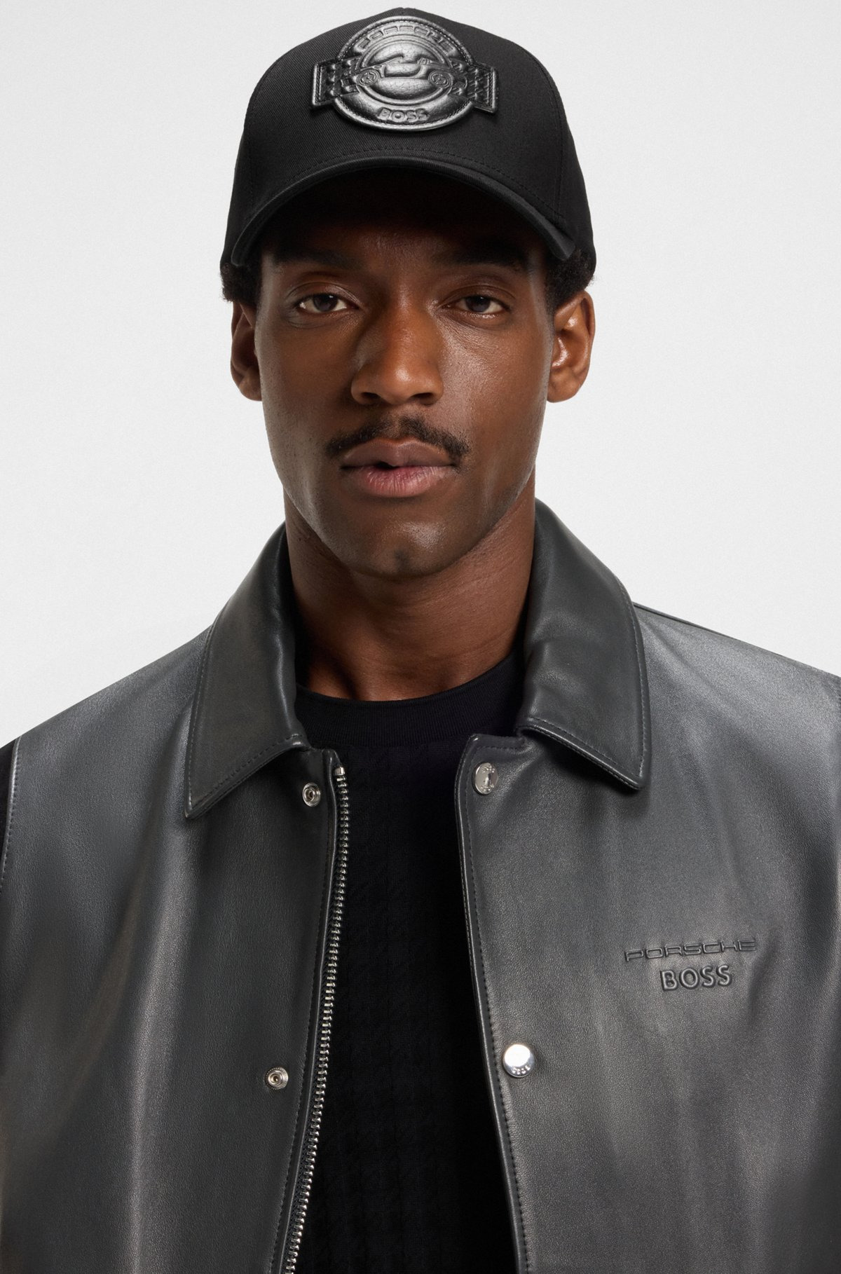 PORSCHE X BOSS CAP IN COTTON WITH CO-BRANDED PATCH - 4
