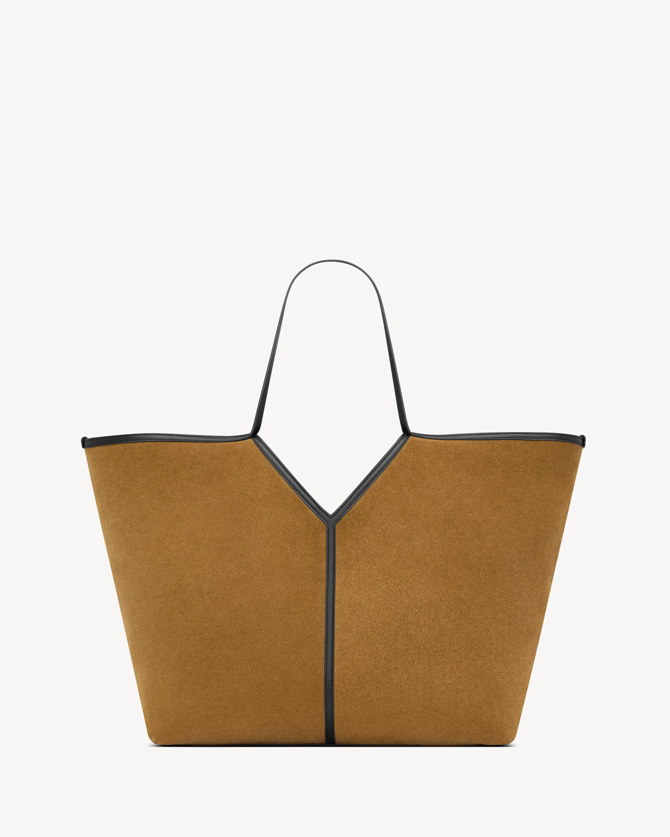 Y SLIM TOTE IN VELOUR LEATHER - 1