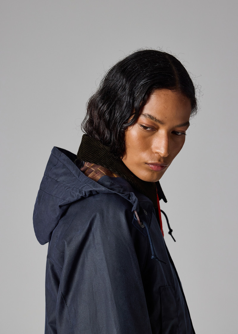 Paul Smith loves Barbour - Night Sky Waxed Hood 10