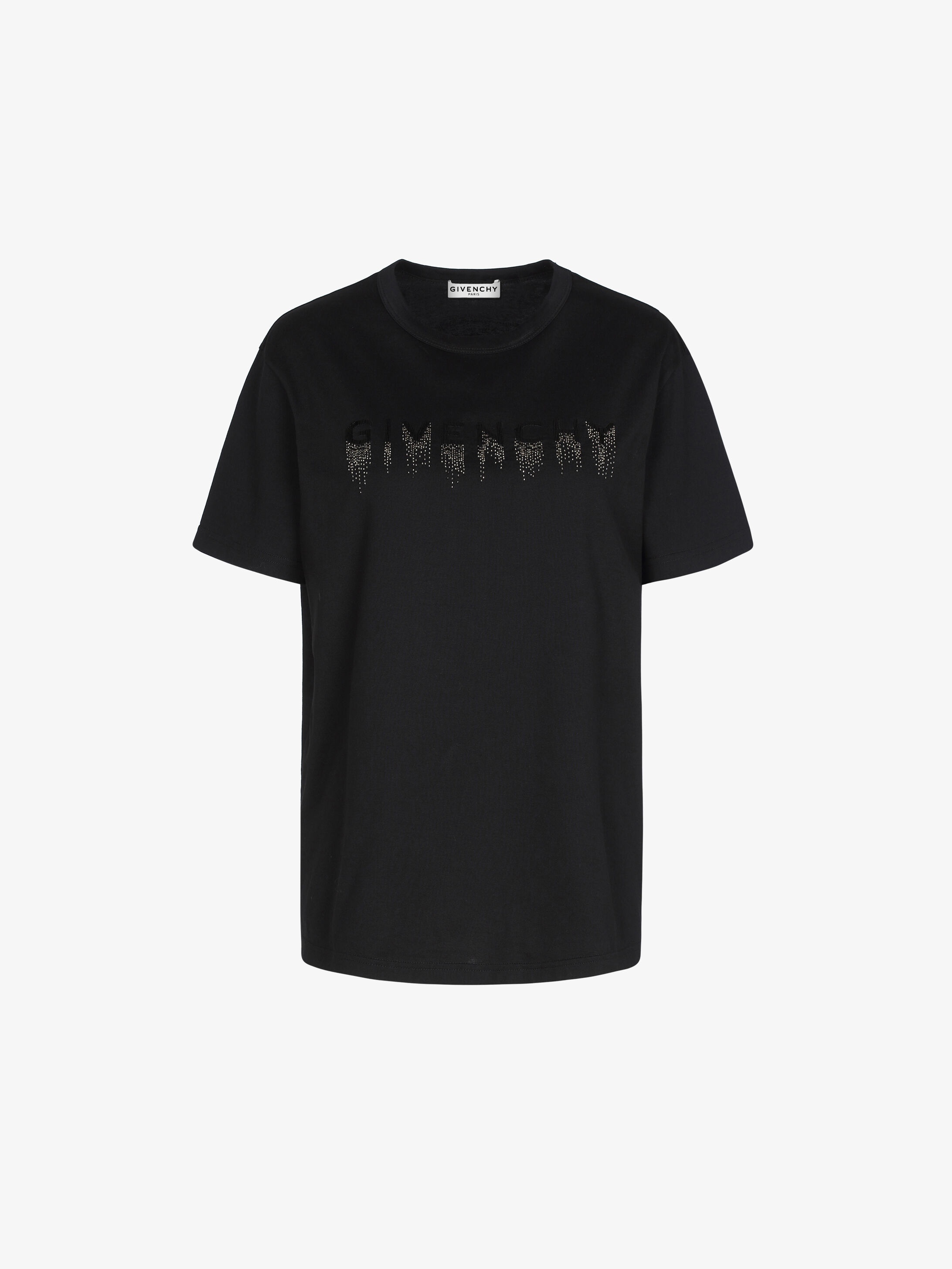 GIVENCHY faded embroidered t-shirt - 1